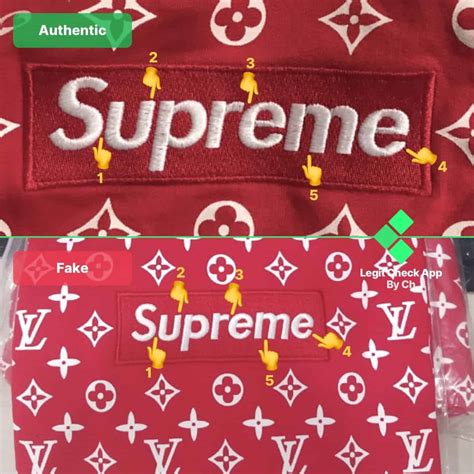 supreme x Louis Vuitton scam